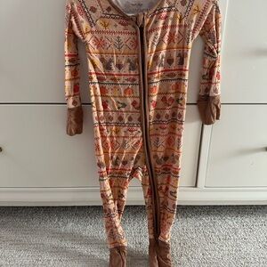Little Sleepies Thanksgiving 6-12 month pajamas